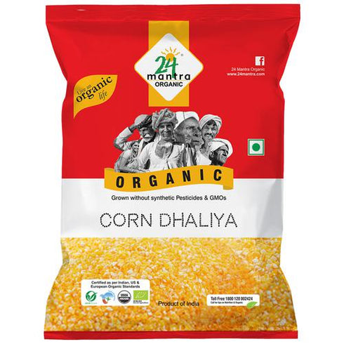 24 Mantra Organic Corn Daliya